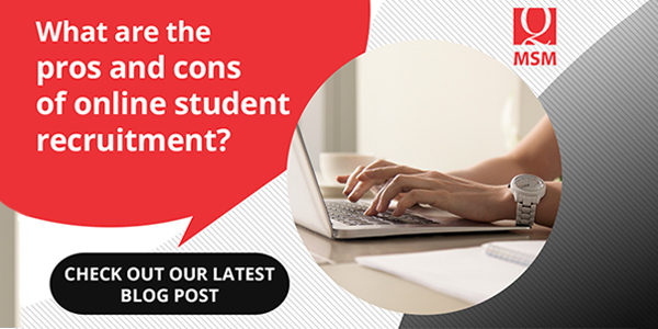 MSM - Pros and Cons of Online Student Recruitment