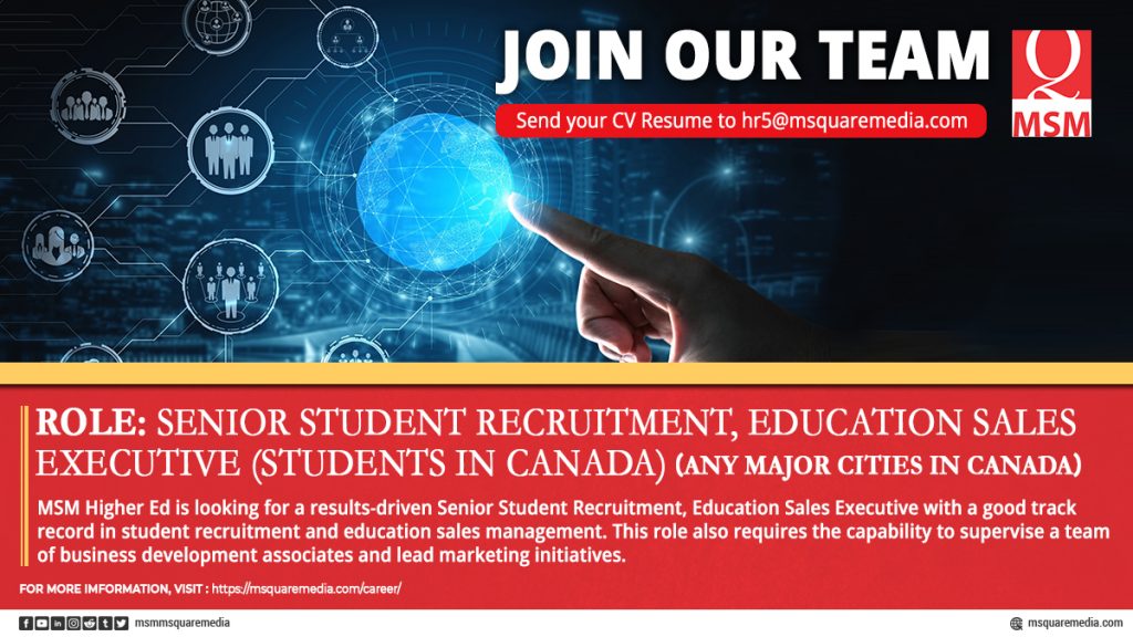 senior student recruitment career