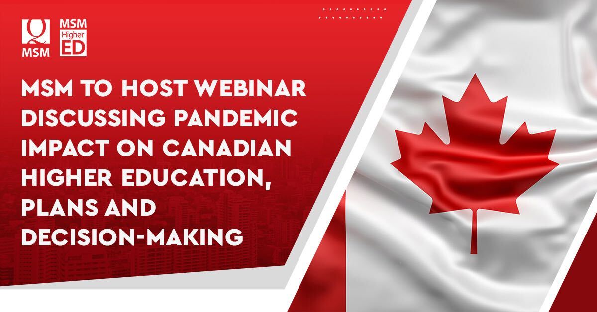 MSM To Host Webinar Discussing Pandemic