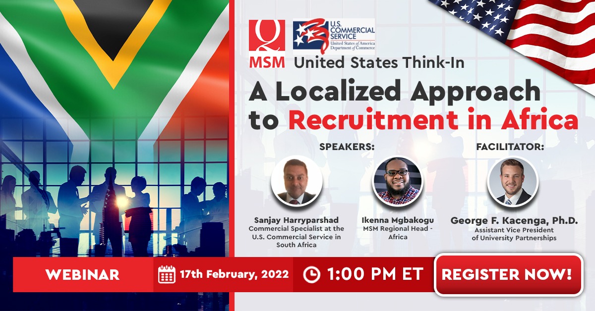 MSM Think-In US-A Localized Approach to Recruitment in Africa
