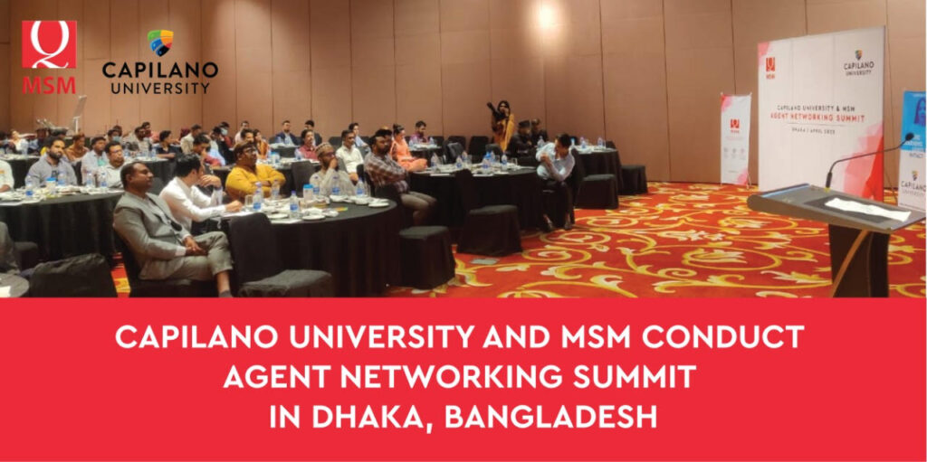Capilano University and MSM conduct Agent Networking Summit in Dhaka, Bangladesh