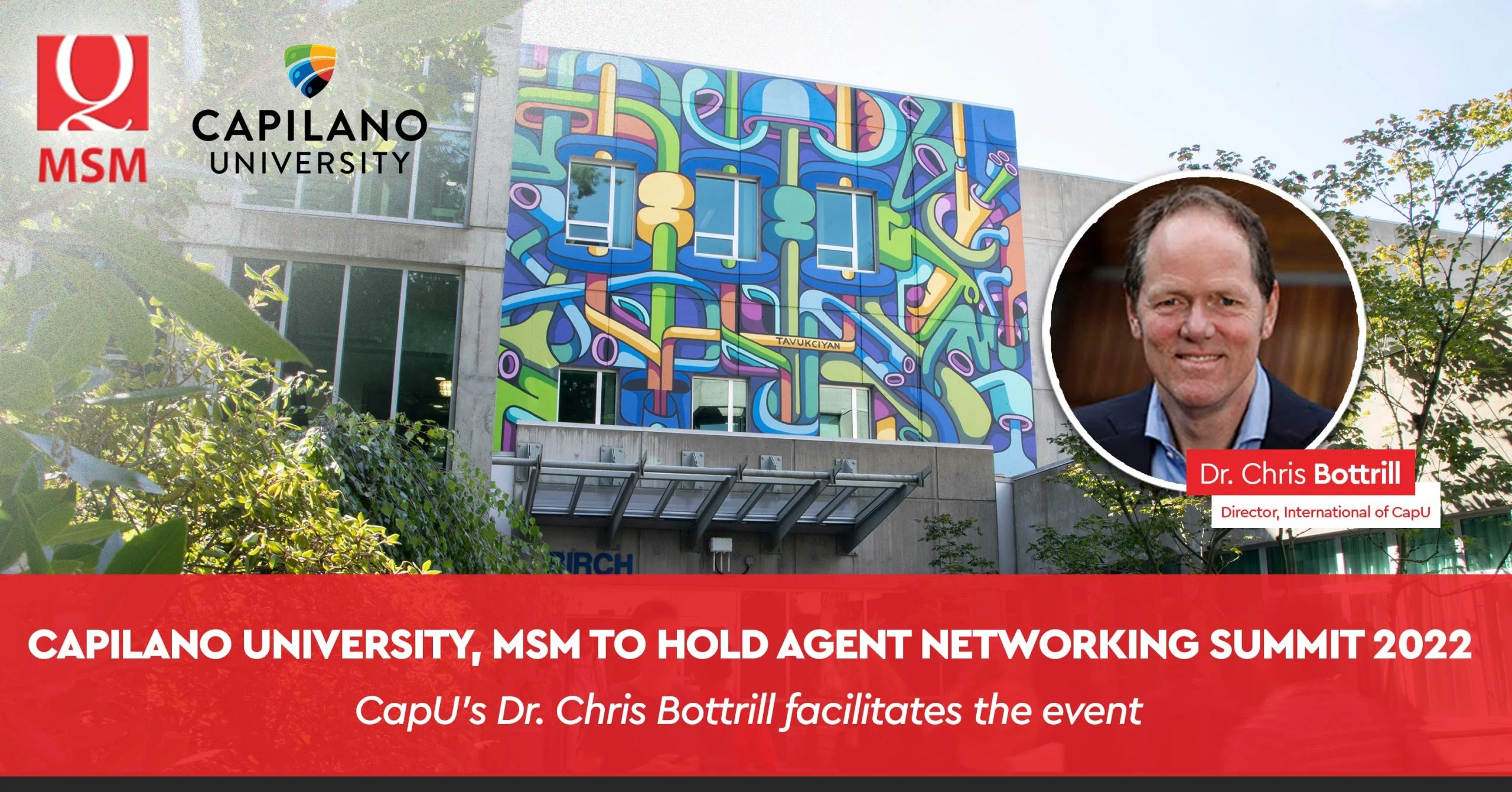 Capilano University, MSM to hold Agent Networking Summit 2022