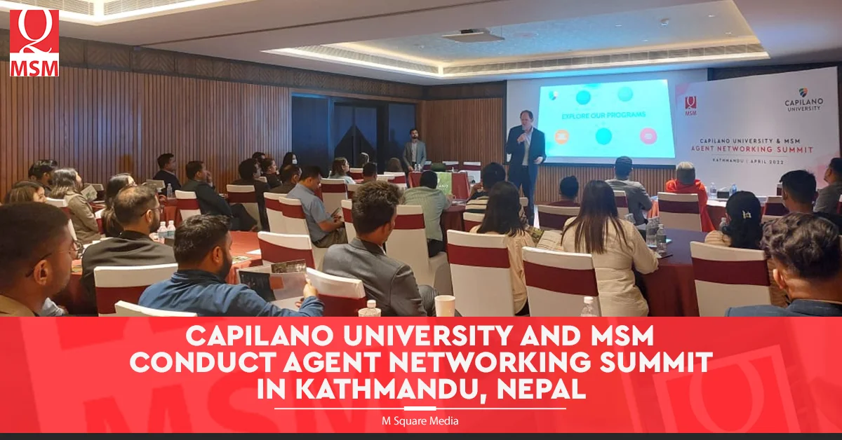 Capilano University and MSM conduct Agent Networking Summit in Kathmandu, Nepal