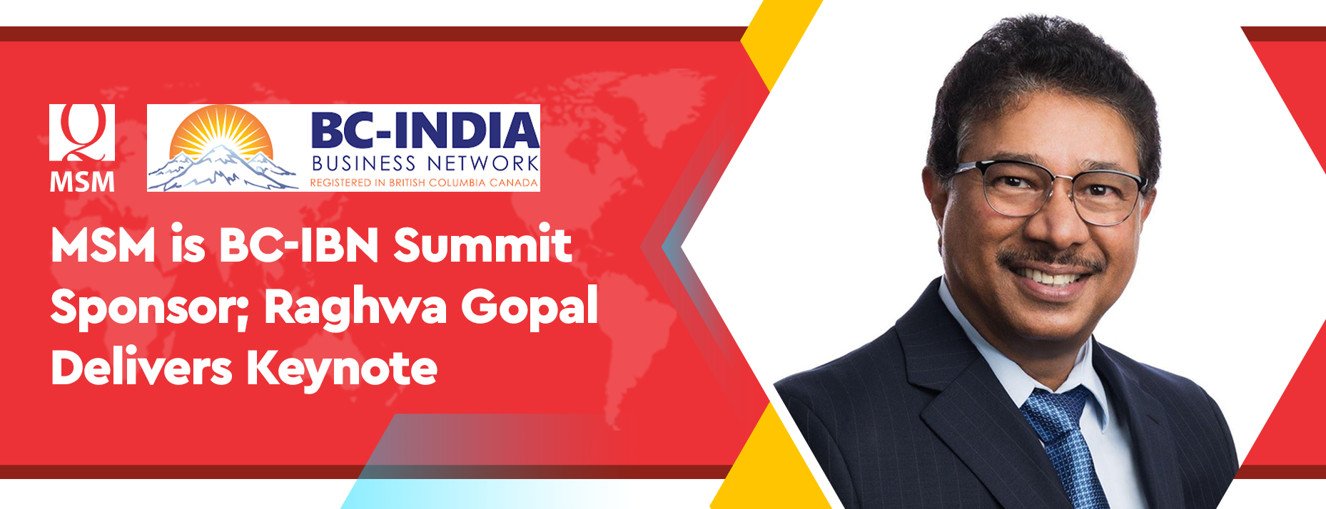 MSM is BC-IBN Summit Sponsor; Raghwa Gopal Delivers Keynote